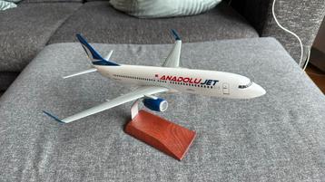 Anadolujet / turkish boeing 737-800 schaalmodel1/100 beschikbaar voor biedingen