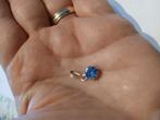 Nieuw hemels blauwe Zirconia geslepen hangertje, Overige voorstellingen, Blauw, Nieuw, Ophalen of Verzenden
