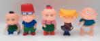 5x Rugrats piep figuren van rubber, Ophalen of Verzenden, Gebruikt
