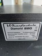 Wharfedale Diamond 220 Speakers - Zo goed als nieuw!, Zo goed als nieuw, 60 tot 120 watt, Front, Rear of Stereo speakers, Ophalen