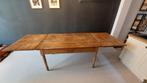 Eettafel inklapbaar 3 standen 140 / 200 / 260 X 84, Huis en Inrichting, Tafels | Eettafels, Ophalen, Gebruikt, Eikenhout, 200 cm of meer
