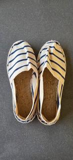 Gestreept Espadrilles - Maat 35, Blauw, Ophalen of Verzenden, Espadrilles of Moccasins, Onbekend