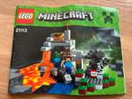 LEGO Minecraft ‘De Grot’ set, bieden, Ophalen of Verzenden