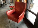 Pracht Charly van Montis in Tomaten rood !, Huis en Inrichting, Fauteuils, Ophalen, Zo goed als nieuw, Metaal, Klassiek / Modern / Industieel