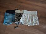 3 korte broeken zwangerschapskleding H&M maat 38 en S, Maat 38/40 (M), Wit, Ophalen of Verzenden, Zo goed als nieuw