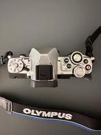Olympus OM-D E-M5 Mark II systeemcamera Body Zilver, Nieuw, 8 keer of meer, Olympus, Compact