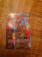 Pokemon Kaart - Reshiram & Charizard GX, Ophalen of Verzenden, Gebruikt, Losse kaart, Foil