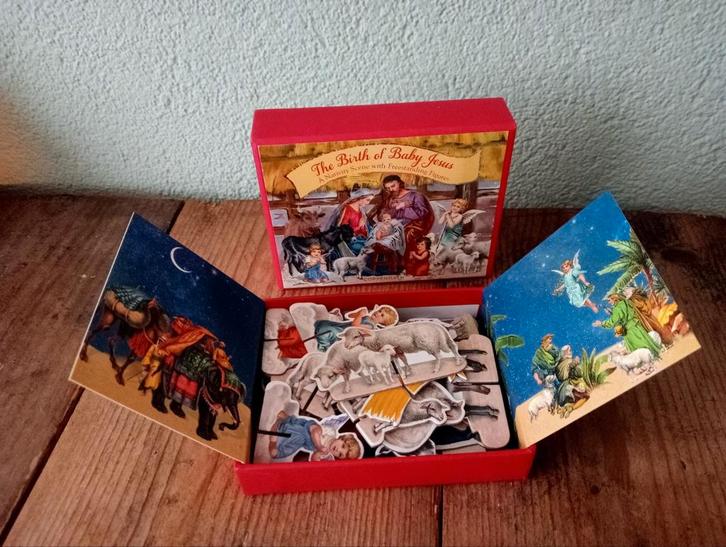 Victorian Kerststal / Nativity scene, Diversen, Kerst, Nieuw, Ophalen of Verzenden