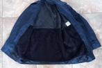 Gevoerde halflange jas donkerblauw maat 48 / KLu Luchtmacht, Ophalen of Verzenden, Zo goed als nieuw, Maat 48/50 (M), Blauw