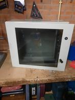 Professionele Metalen Patchkast – Stil & Robuust, Ophalen of Verzenden, Zo goed als nieuw, Glas, Plaatstaal