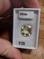 Grote geslepen citrien €75, Sieraden, Tassen en Uiterlijk, Edelstenen, Ophalen of Verzenden