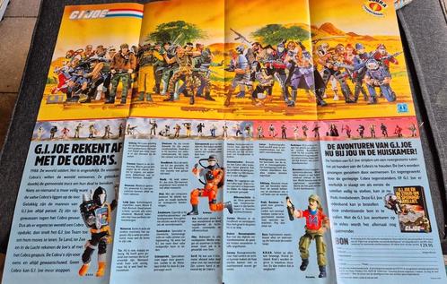 Vintage G.I. Joe speelgoed folder 1988. Skystriker Dragonfly, Verzamelen, Speelgoed, Zo goed als nieuw, Ophalen of Verzenden