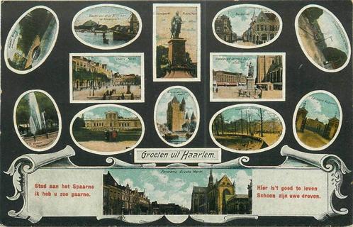 (388-527-039) Haarlem Groeten uit, Verzamelen, Ansichtkaarten | Nederland, Noord-Holland, Verzenden