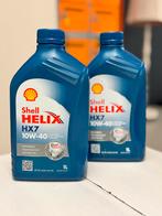 2 stuks - Shell Helix HX7 10W-40 Motorolie - 1 Liter, Ophalen of Verzenden, Nieuw, Universele onderdelen