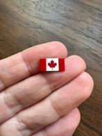 Kleine vintage Canadese vlag revers dasspeld badge broche mi, Embleem of Badge, Ophalen of Verzenden
