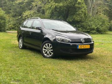 Volkswagen Golf variant 2011 1.2 TSI 140pk NIEUWE APK Zwart beschikbaar voor biedingen