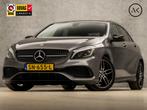 Mercedes-Benz A-Klasse 160 AMG Sport Automaat (GROOT NAVI, L, Auto's, Mercedes-Benz, Gebruikt, 4 cilinders, Leder en Stof, Bedrijf