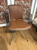 Designer steel chairs ( chair) - 2 of them, Huis en Inrichting, Stoelen, Ophalen, Twee, Bruin, Zo goed als nieuw