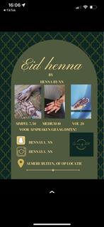 henna, Ophalen, Zo goed als nieuw