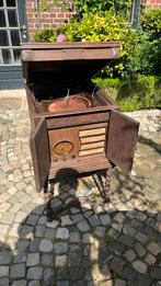 Vintage radio-grammofooncombinatie – mogelijk SBR / Chantal, Ophalen, Zo goed als nieuw, Overige merken