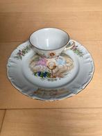Winterling kopje en bordje, Antiek en Kunst, Antiek | Servies los, Ophalen of Verzenden