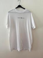 TOMMY HILFIGER wit t shirt opdruk katoen small/medium BCBC, Maat 48/50 (M), Wit, Tommy Hilfiger, Ophalen of Verzenden