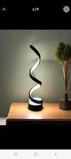 3x LED Spiraal Tafellamp - Modern Design, Nieuw, Ophalen of Verzenden, Modern, Minder dan 50 cm