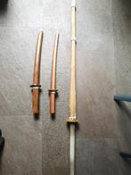 Shinai zwaard & 2 tanto dolken, Sport en Fitness, Vechtsporten en Zelfverdediging, Ophalen, Gebruikt, Overige