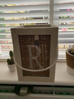 Riviera maison rattan windlichten, Huis en Inrichting, Ophalen of Verzenden, Zo goed als nieuw, Overige materialen, 25 tot 50 cm