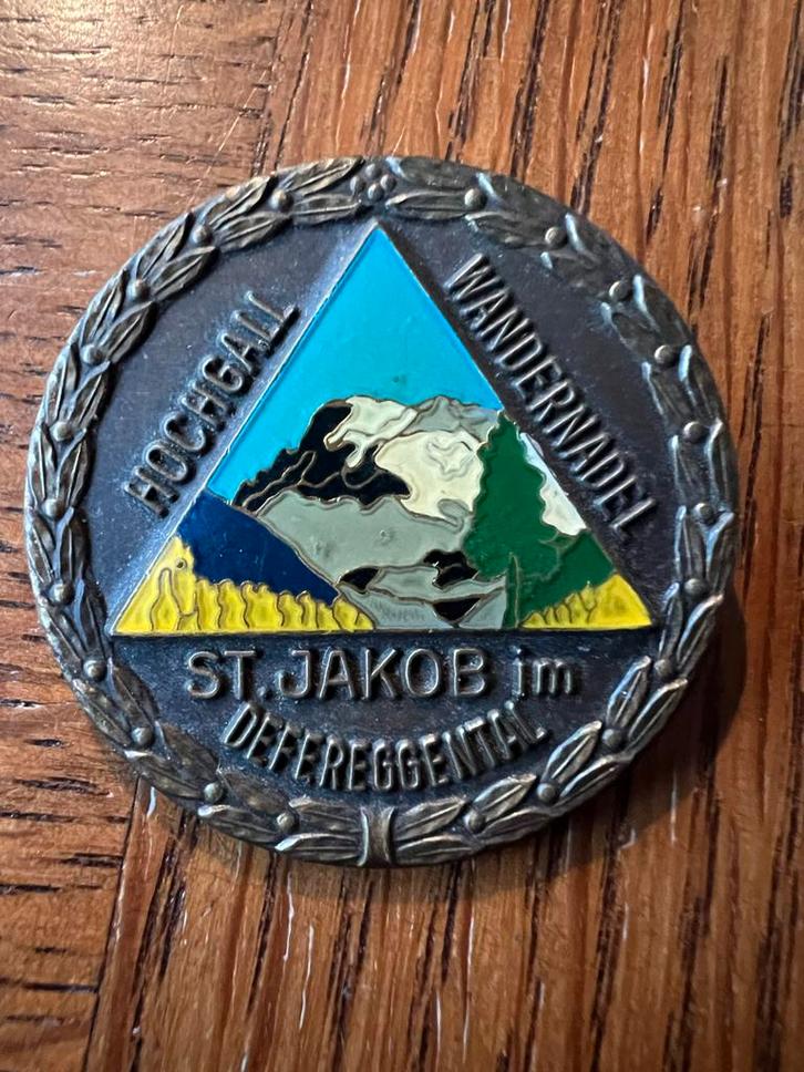 Wandernadel St. Jakob im Defereggental Speldje, Verzamelen, Speldjes, Pins en Buttons, Gebruikt, Speldje of Pin, Stad of Land