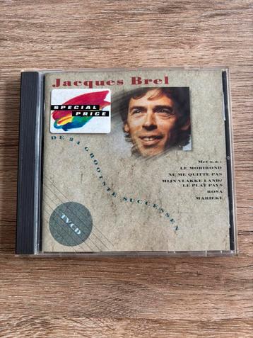 Jacques Brel 24 grootste successsen cd beschikbaar voor biedingen