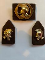 Baret en kraag emblemen  Genie, Verzenden, Landmacht, Nederland, Kleding of Schoenen