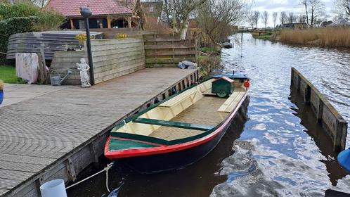 Tuindersvlet, Watersport en Boten, Sloepen, Gebruikt, 10 tot 30 pk, 6 meter of meer, Binnenboordmotor, Benzine, Staal, Ophalen
