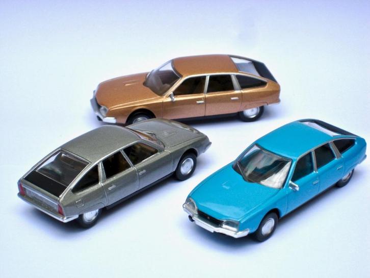 Citroen CX blauw of grijs Norev 3 Inch 1:64, Hobby en Vrije tijd, Modelauto's | Overige schalen, Nieuw, Auto, Ophalen of Verzenden