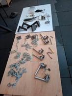 Deurkrukken, deurbel Honeywell, kettingen, Tiger toilet, Ophalen of Verzenden, Gebruikt, Overige materialen, Klink of Kruk