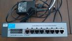 HP ProCurve 1400-8G Gigabit Switch J9077A, Ophalen of Verzenden, Zo goed als nieuw