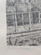 Marius Janssen Ets Kerk Zierikzee, Antiek en Kunst, Kunst | Etsen en Gravures, Ophalen of Verzenden