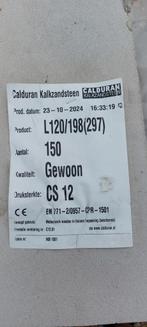 Partij kalkzandsteen lijmblokken, Ophalen, Nieuw, Kalkzandstenen