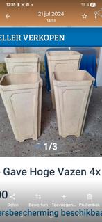 Mooie Gave Vazen/Potten, Ophalen, Zo goed als nieuw, Rond, Minder dan 30 cm