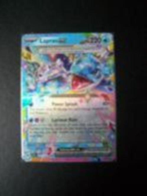 7675. Nieuwe Pokemon Kaart LAPRAS EX HP 220 (032/142), Hobby en Vrije tijd, Verzamelkaartspellen | Pokémon, Nieuw, Losse kaart