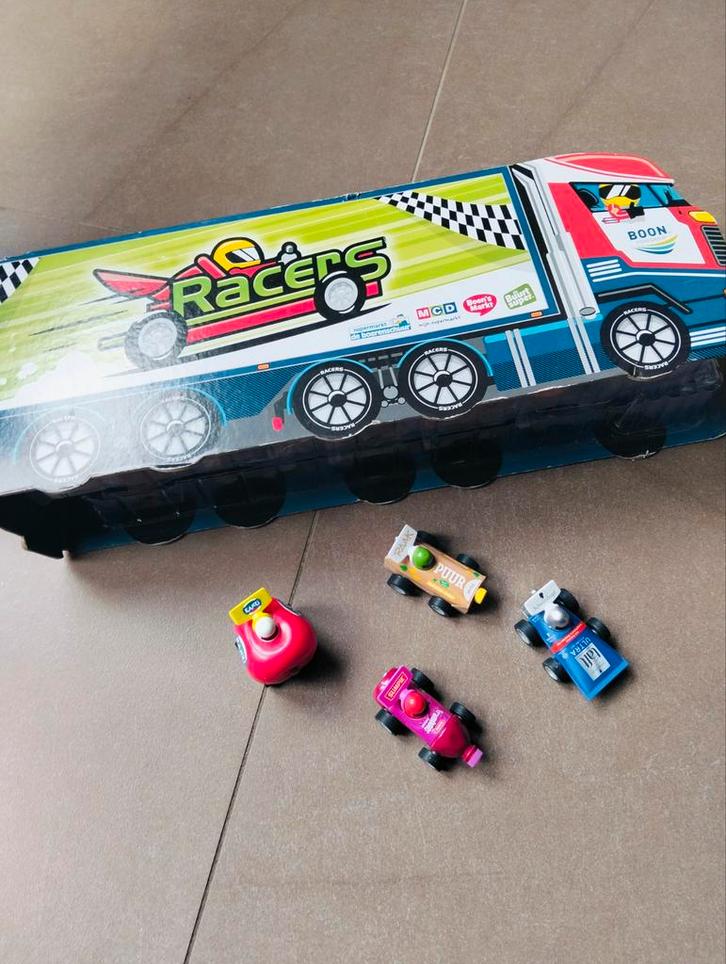 Leuke Set Pull Back Racers Autootjes - 20 Stuks!, Kinderen en Baby's, Speelgoed | Actiefiguren, Zo goed als nieuw, Ophalen of Verzenden