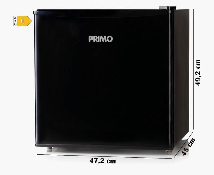 Mini Koelkast PRIMO PR126FR, Witgoed en Apparatuur, Koelkasten en IJskasten, Zo goed als nieuw, Met vriesvak, Minder dan 75 liter
