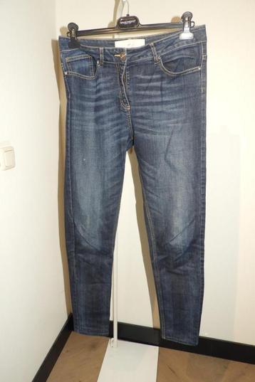 Elisabetta Franchi mooie jeans broek goud label achter mt 31