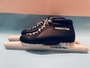 Zandstra 7503 LC Noren. Schaatsen leer. Zandstra. Maat 42,5. beschikbaar voor biedingen