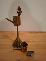 vintage olielamp snotneus, Antiek en Kunst, Antiek | Koper en Brons, Ophalen of Verzenden, Koper