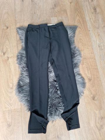 H&m pantalon | zwarte split pantalon | maat 38 beschikbaar voor biedingen