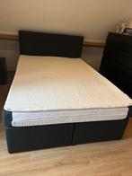 Kalmar Bed Leen Bakker 140x200 - Compleet!, Huis en Inrichting, Ophalen, Zwart, Tweepersoons, 140 cm
