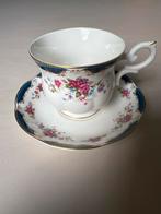 Vintage Royal Canterbury Kop en Schotel - Versailles, Huis en Inrichting, Keuken | Servies, Ophalen, Zo goed als nieuw, Overige stijlen