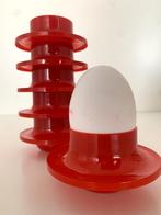 6 vintage plastic eierdopjes, Ophalen of Verzenden, Huis en Inrichting