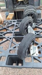zware zwenkwielen  rond 20 cm, Doe-het-zelf en Verbouw, Zwenkwielen, Ophalen, Gebruikt, Industriepark 2a 9351PA Leek, H.O.Albert Ale Slotema